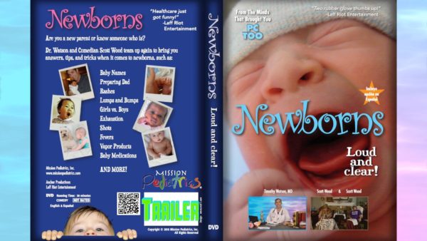 DVD Cover Image of Crying Newborn Baby