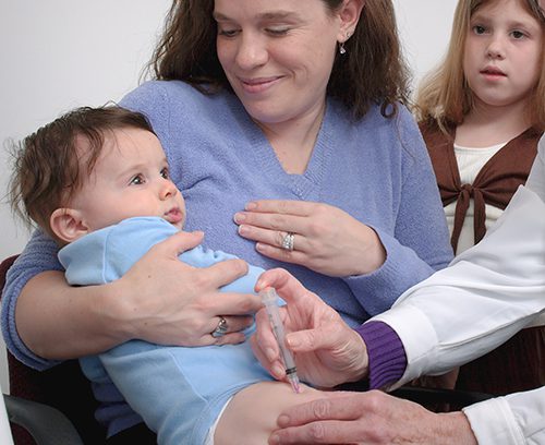 Child Getting Vaccine